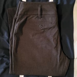 Worthington Size 6 Dark Gray Dress Pants